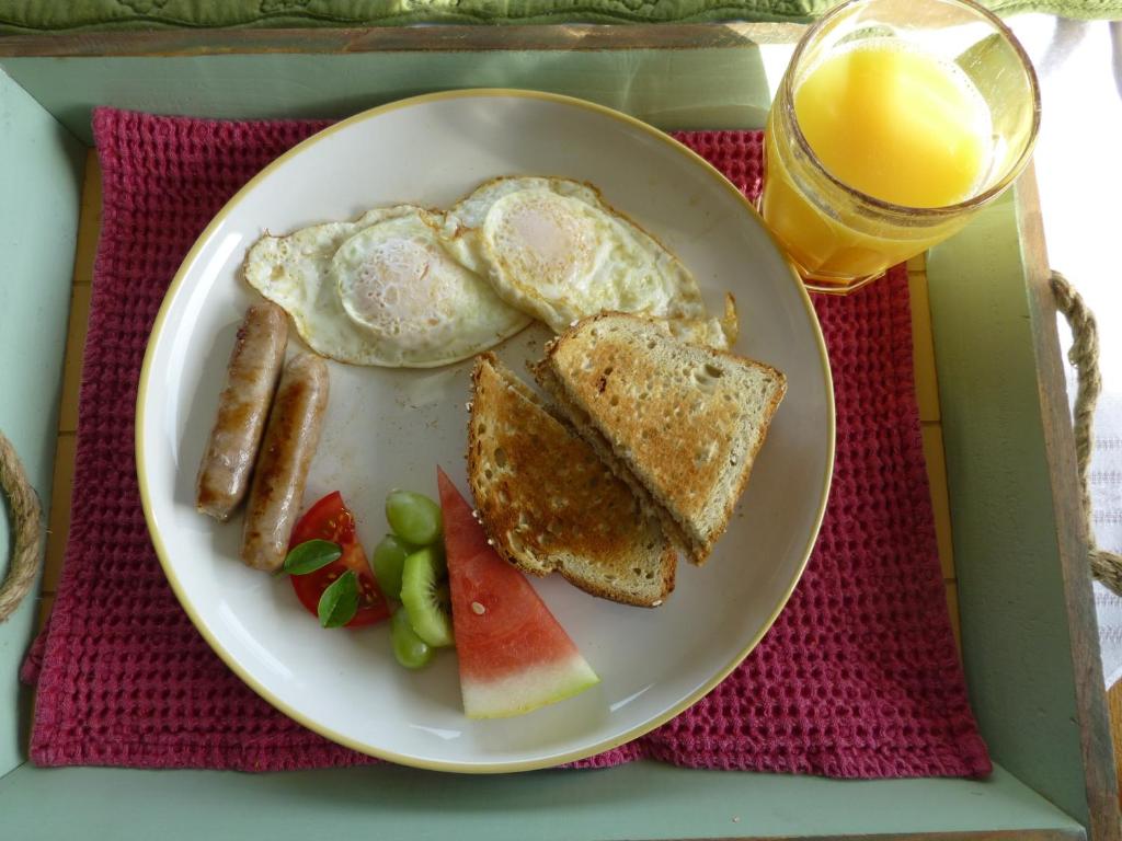 Mat på bed-and-breakfastet eller i nærheten