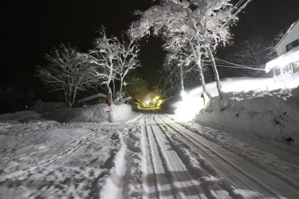 Myoko Mountain Lodge v zimě