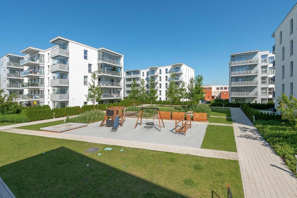 Budova, v ktorej sa apartmán nachádza
