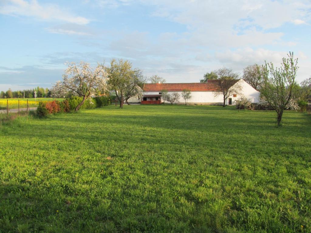 Zahrada ubytování Pension Otěvěk