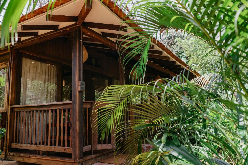 Vrt pred nastanitvijo Mojigao - Eco Resort