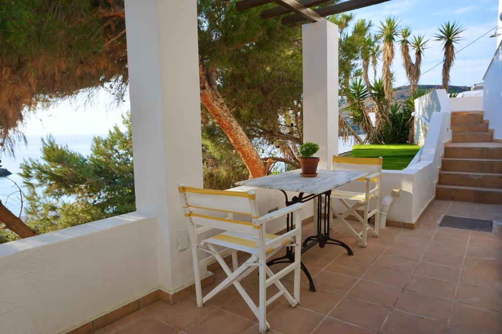 Balkón nebo terasa v ubytování Lotos Beach Home