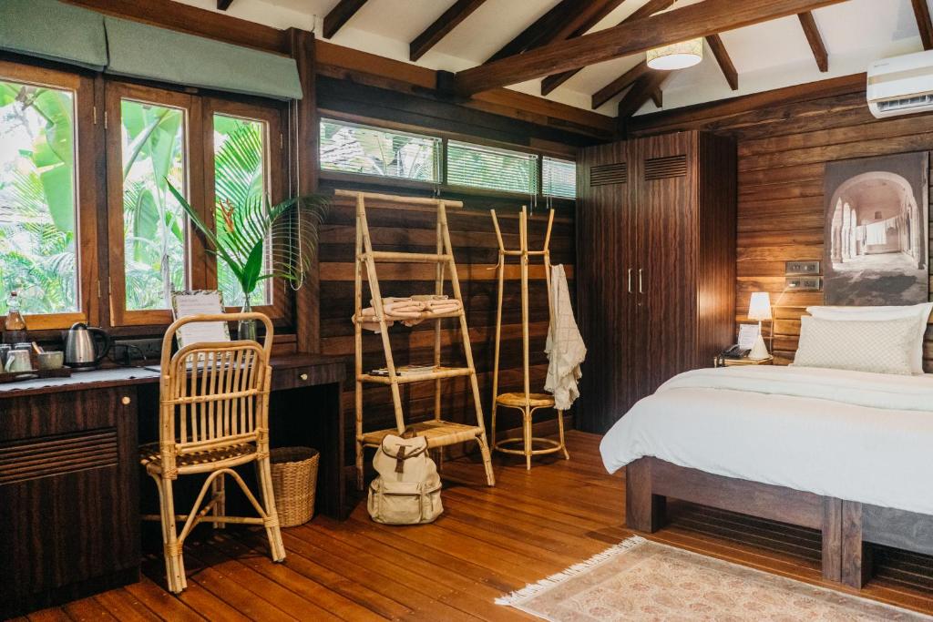 Postelja oz. postelje v sobi nastanitve Mojigao - Eco Resort