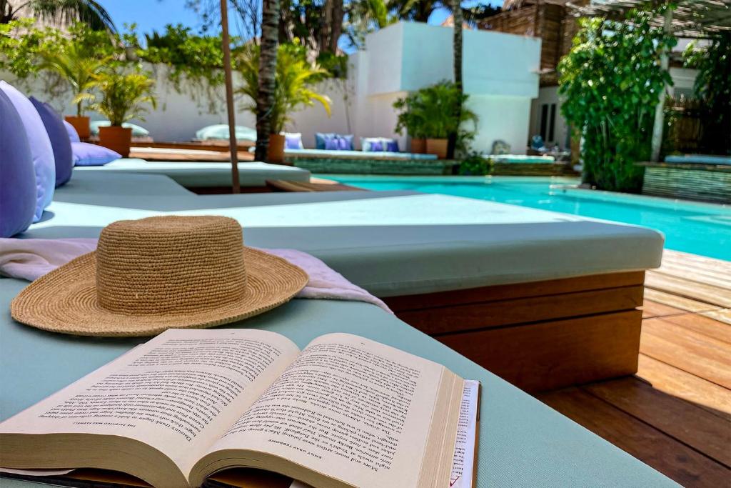 Bazén v ubytování Cabanas Tulum- Beach Hotel & Spa nebo v jeho okolí