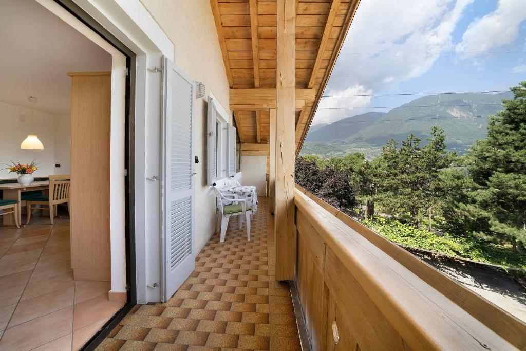 Výhľad na hory alebo výhľad na hory priamo z apartmánu