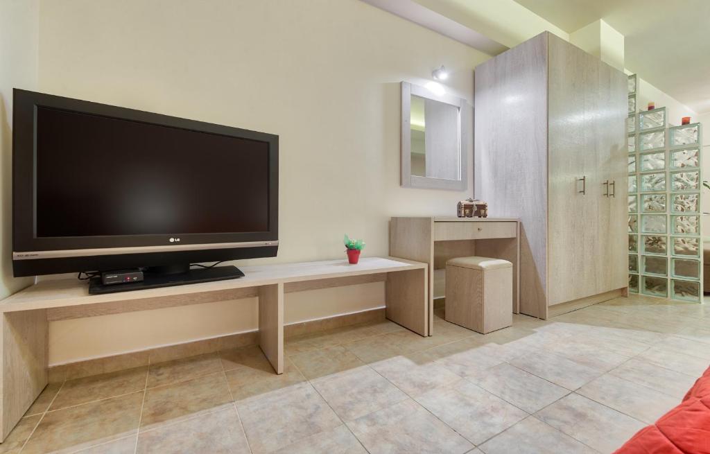 TV a/nebo společenská místnost v ubytování Libre Apartments
