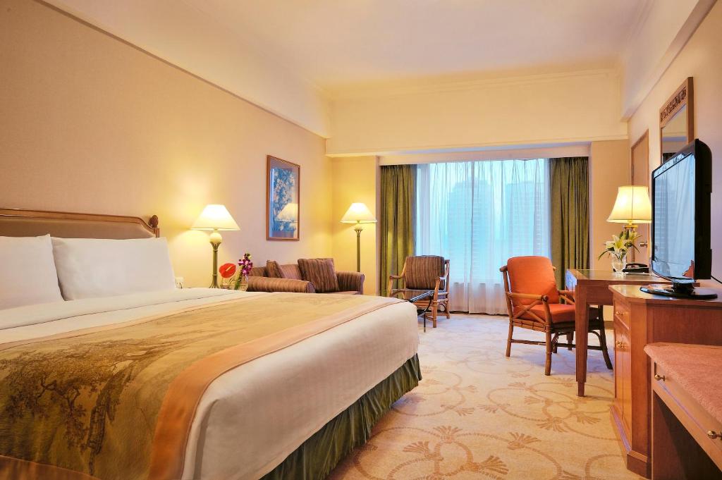 TV a/nebo společenská místnost v ubytování Shangri-La Beihai