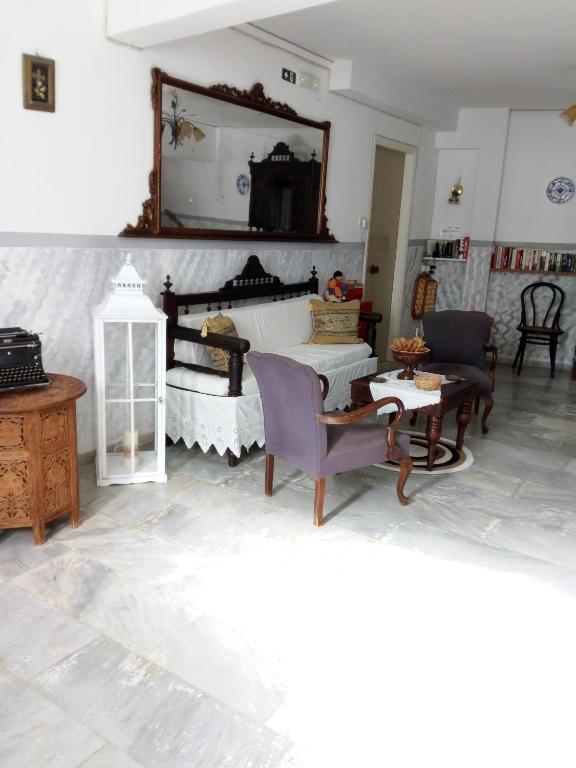 Posezení v ubytování Agnes Rooms