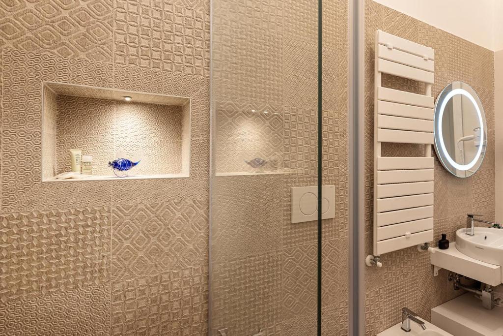 Łazienka w obiekcie B&B Il Cortiletto