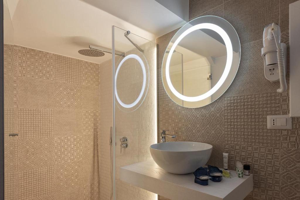Łazienka w obiekcie B&B Il Cortiletto
