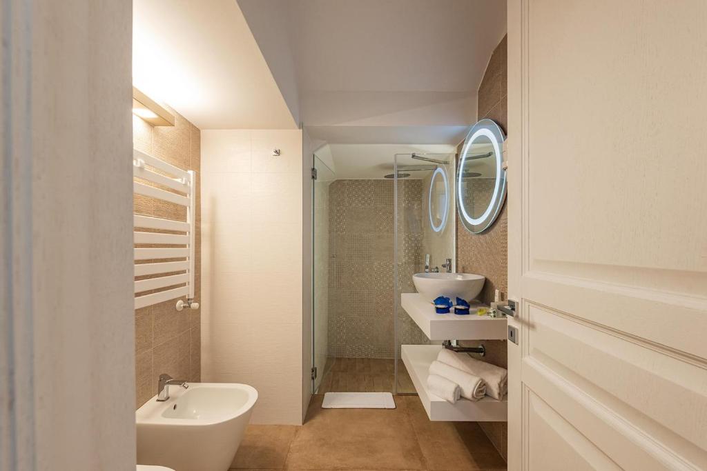 Łazienka w obiekcie B&B Il Cortiletto
