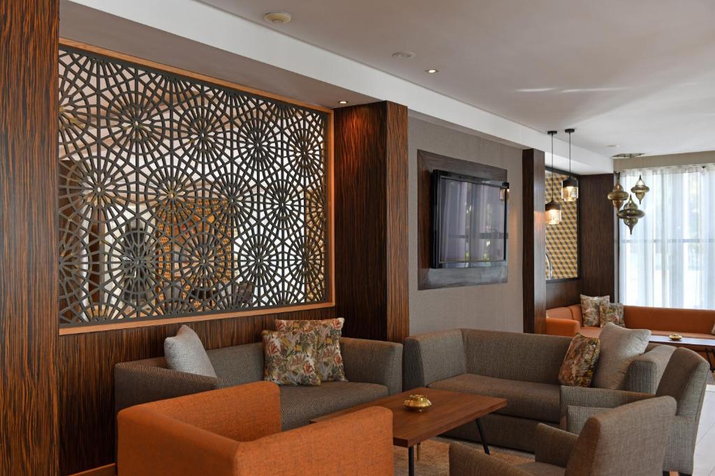 Posezení v ubytování Dawliz Rabat Art & Spa