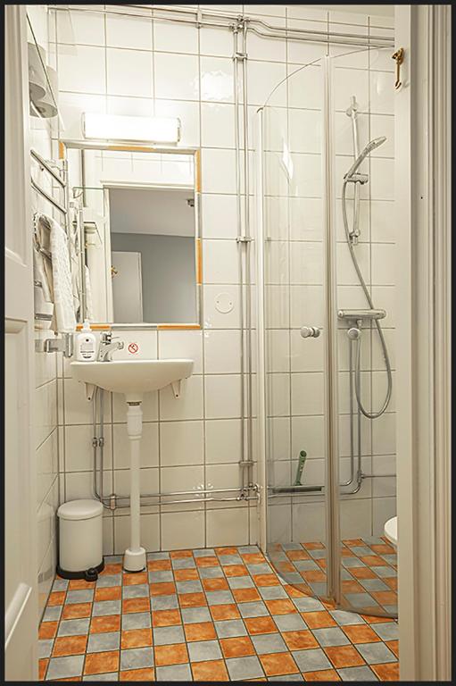 Koupelna v ubytování Continental Apartment Hotel Helsingborg