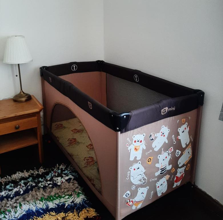 Postel nebo postele na pokoji v ubytování Babičkin Dom