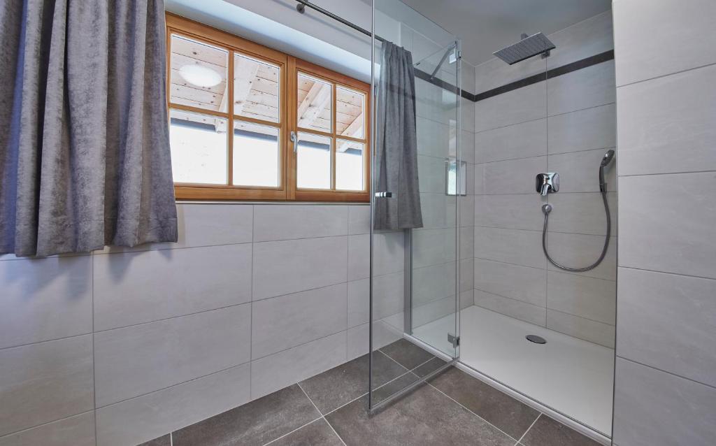 Koupelna v ubytování Feriengut Streitberg Appartements