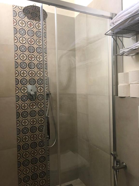 Koupelna v ubytování Hotel Calypso