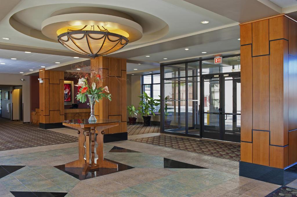Vstupní hala nebo recepce v ubytování Chicago South Loop Hotel