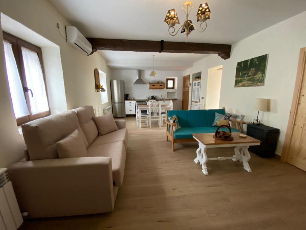 Posezení v ubytování CASA DE VACACIONES EL NARANJO