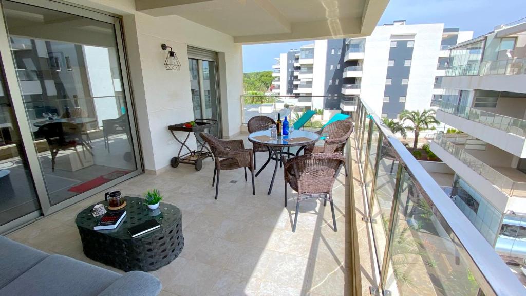 Balkón nebo terasa v ubytování Green Hills Nest La Zenia