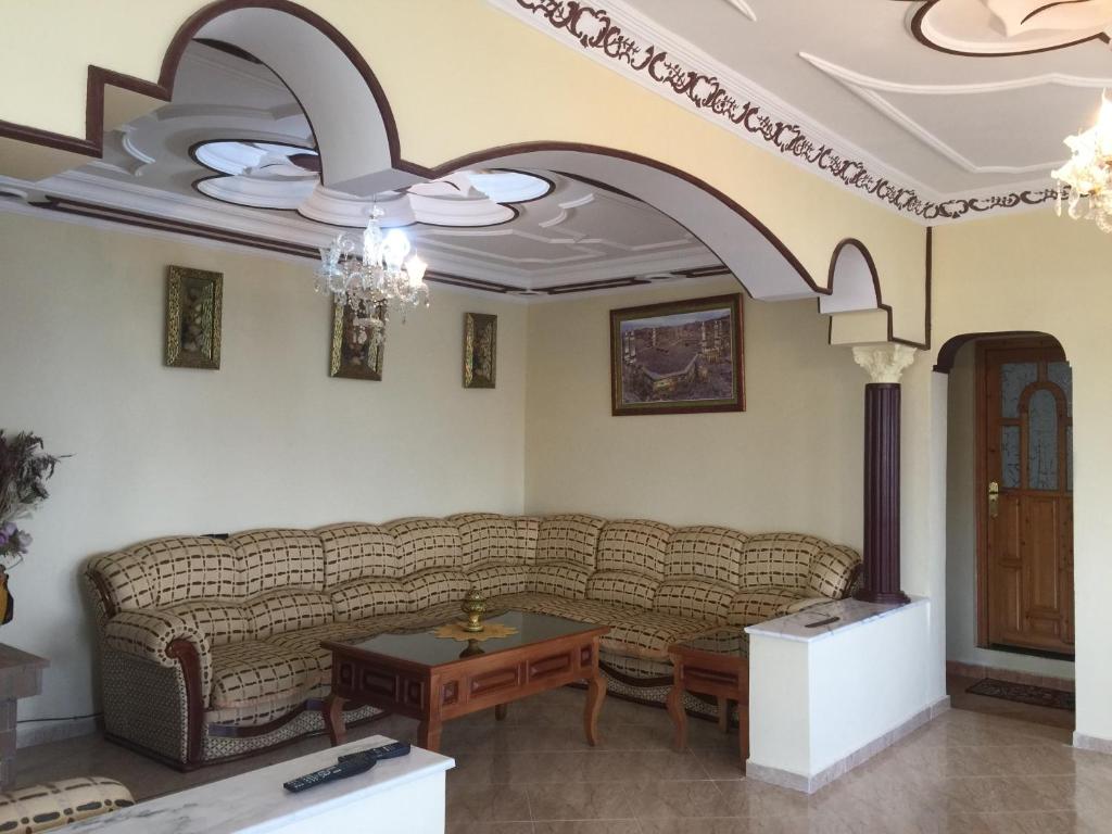 Posezení v ubytování Casa Dina