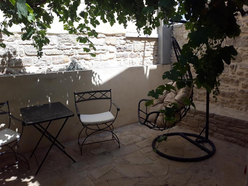 Patio nebo venkovní prostory v ubytování Kritikies Elaia