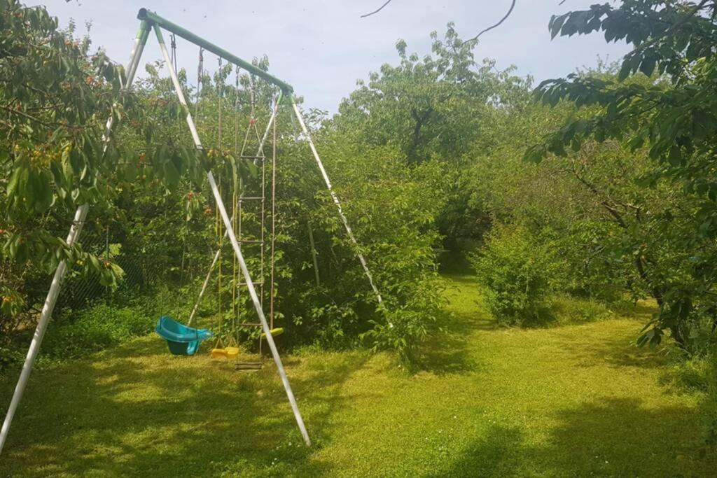 Appart indépendant, 1 lit deux personnes et 1 appoint Piscine Jardin Direct Gare Aéroport et jardin - Appartement Met één Slaapkamer