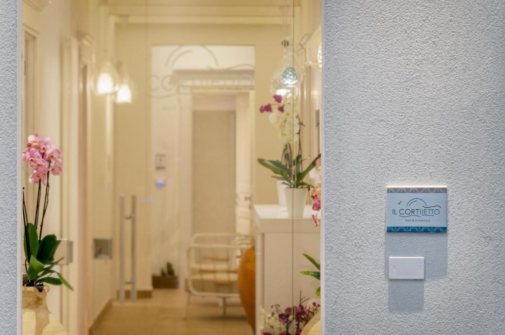 Łazienka w obiekcie B&B Il Cortiletto