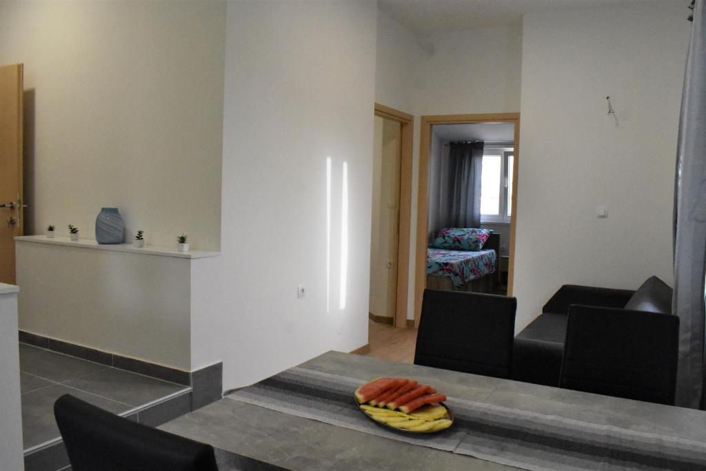Posezení v ubytování Apartmani Škorpion