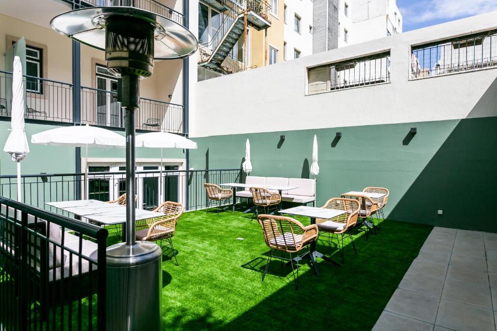 Zahrada ubytování LX SoHo Boutique Hotel by RIDAN Hotels