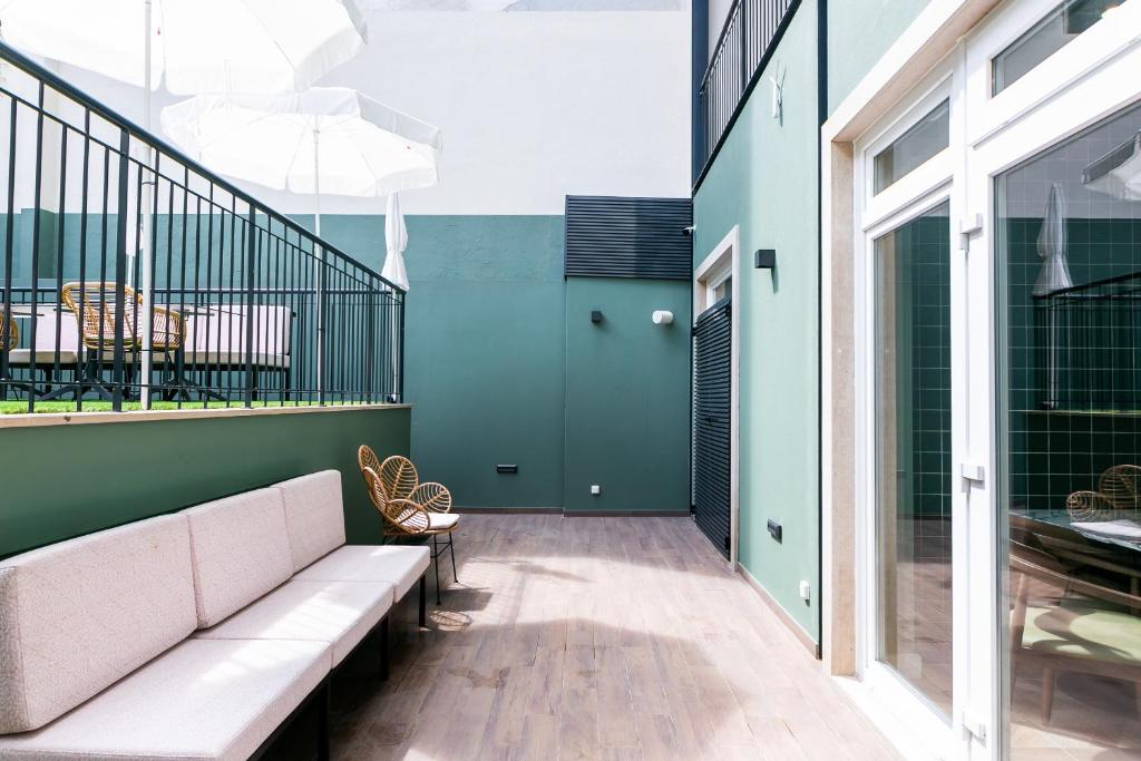 Balkón nebo terasa v ubytování LX SoHo Boutique Hotel by RIDAN Hotels