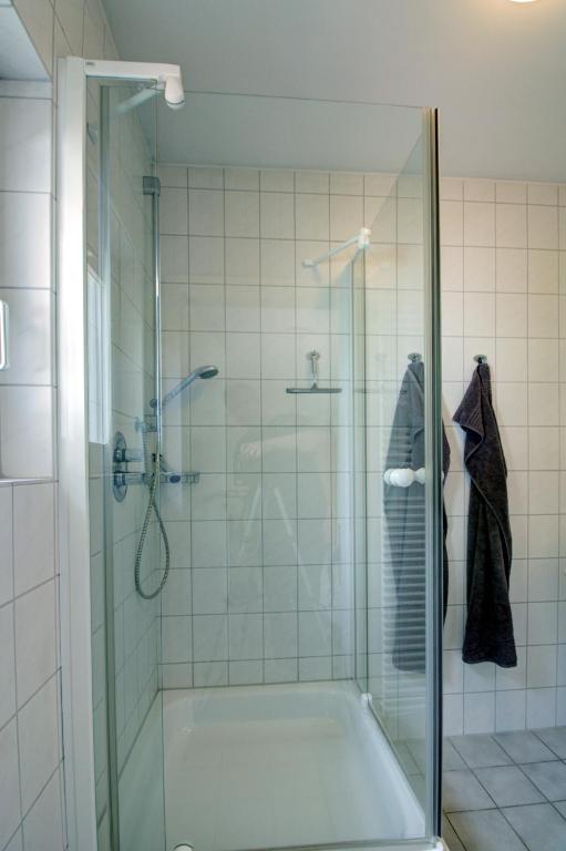 Koupelna v ubytování Haus Tapken mit Meerblick