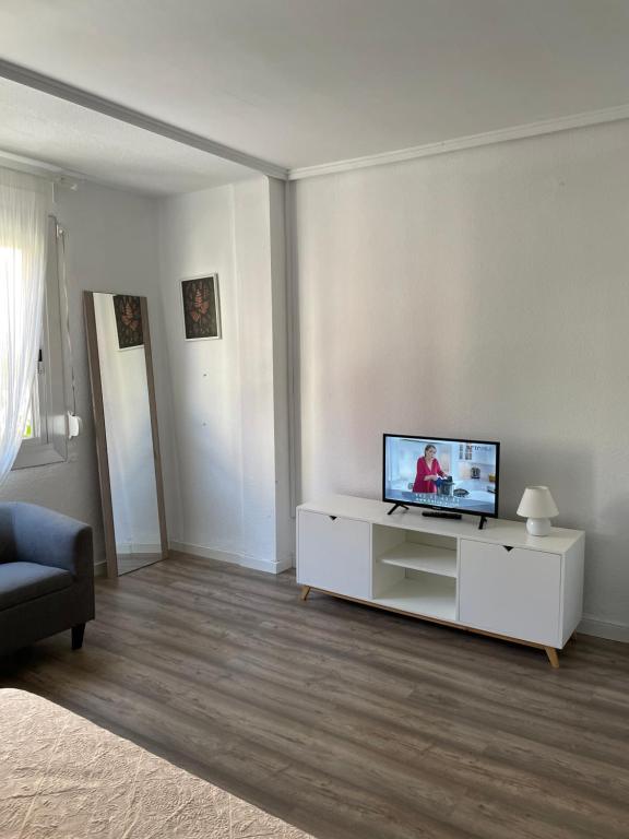 TV a/nebo společenská místnost v ubytování Slow Room Valencia