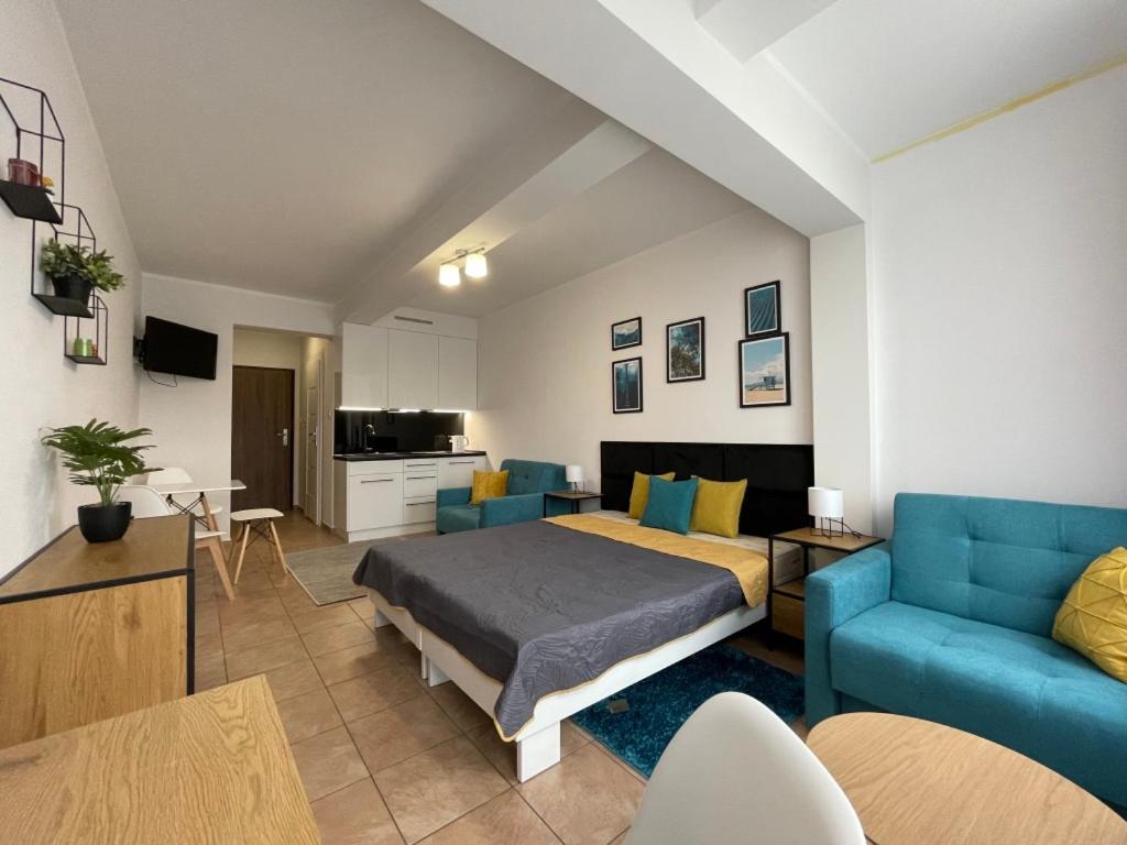 Posedenie v ubytovaní Apartamenty Planeta Mielno 100 m od plaży