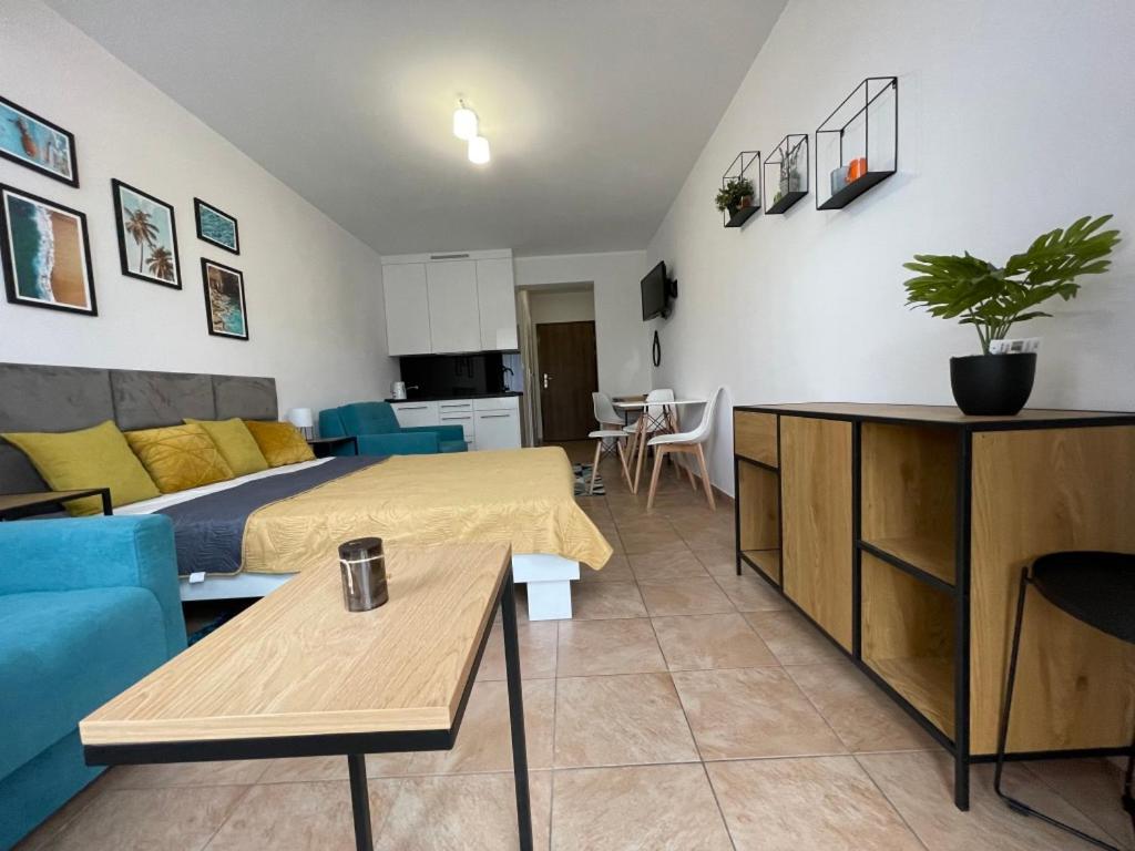 Posedenie v ubytovaní Apartamenty Planeta Mielno 100 m od plaży