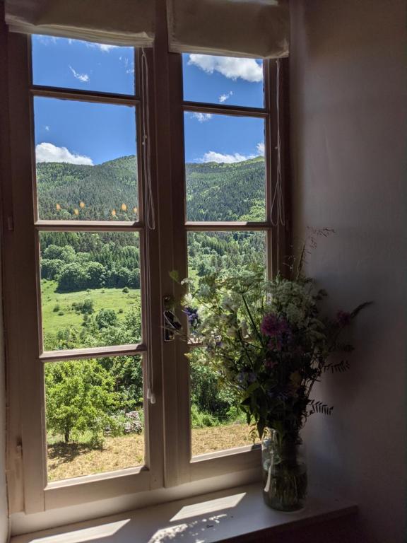 Nespecifikovaný výhled na hory nebo výhled na hory při pohledu z bed and breakfast