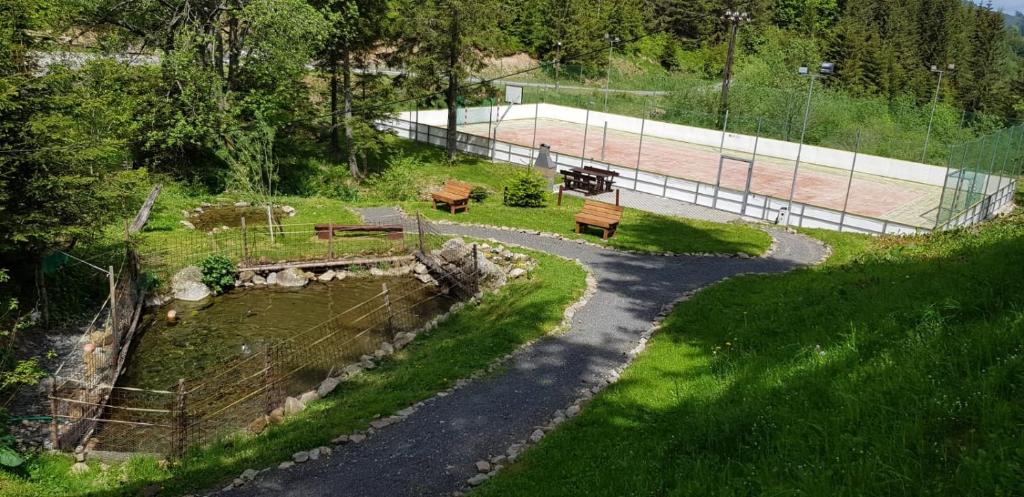 Zahrada ubytování Chata pod Čertovicou