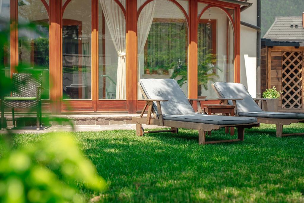 Zahrada ubytování Garni Hotel Miklič