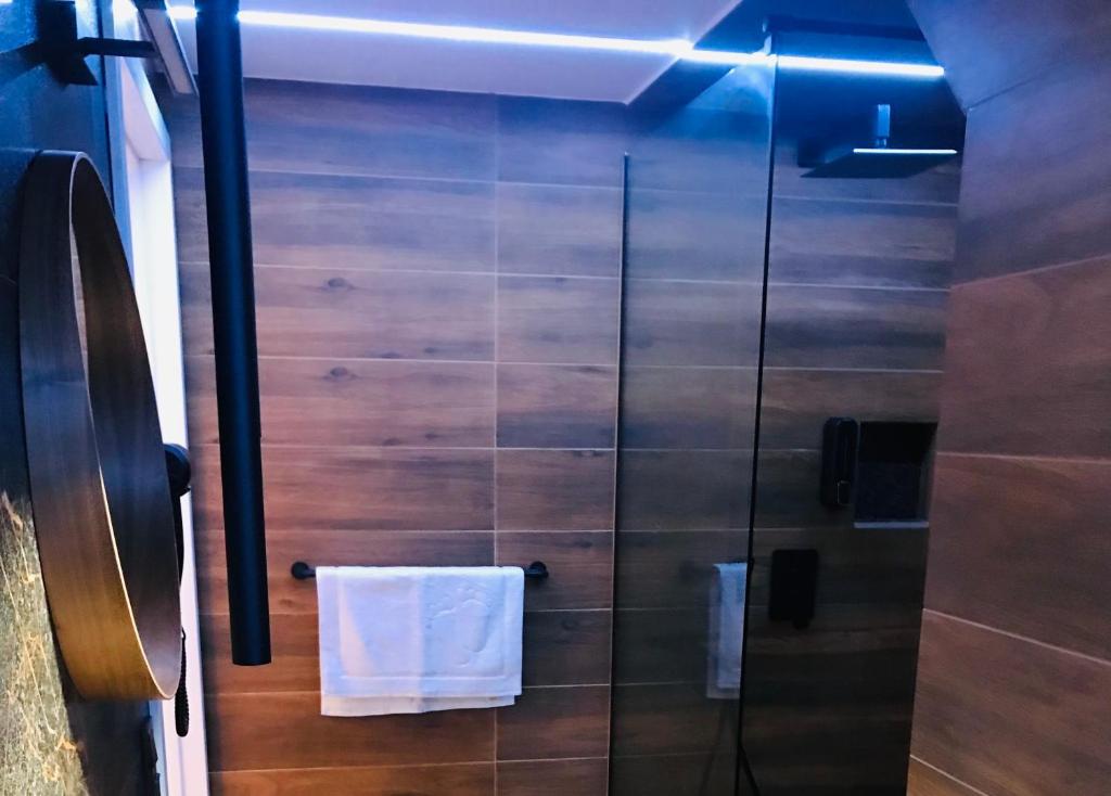 Koupelna v ubytování Apartament Stożek