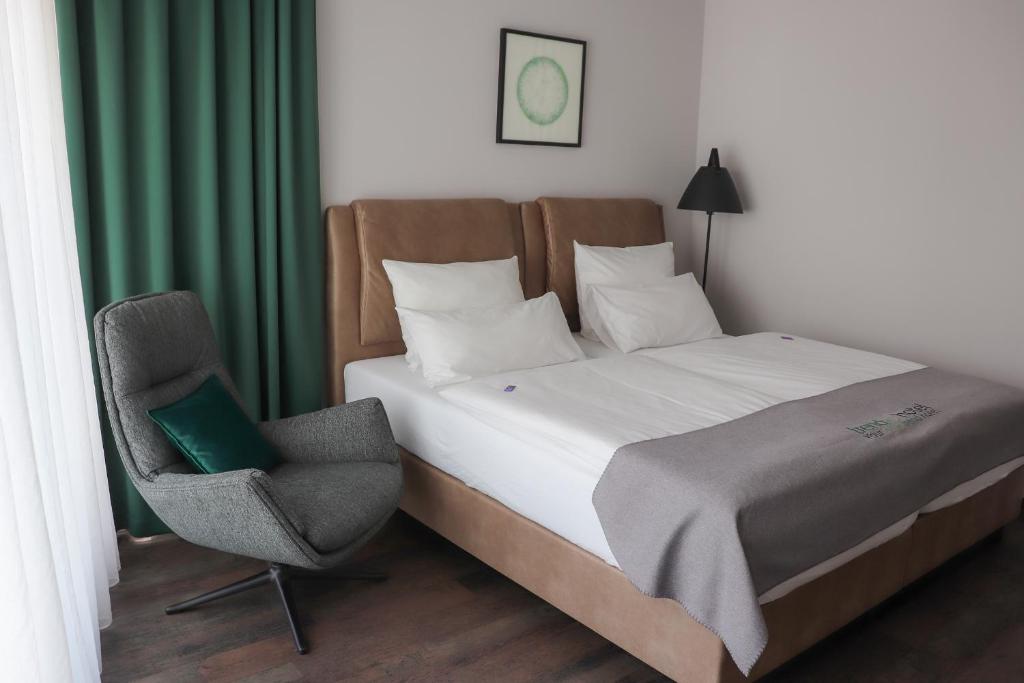 Postel nebo postele na pokoji v ubytování Trendic Hotel