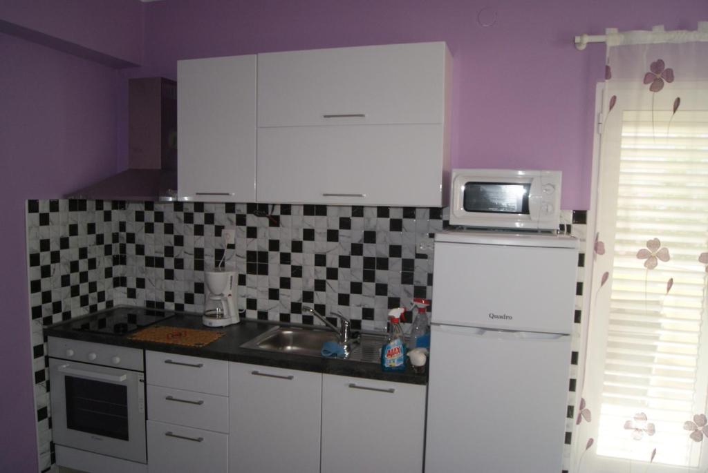 Kuchyňa alebo kuchynka v ubytovaní Apartments Marta - Zadar - near the sea