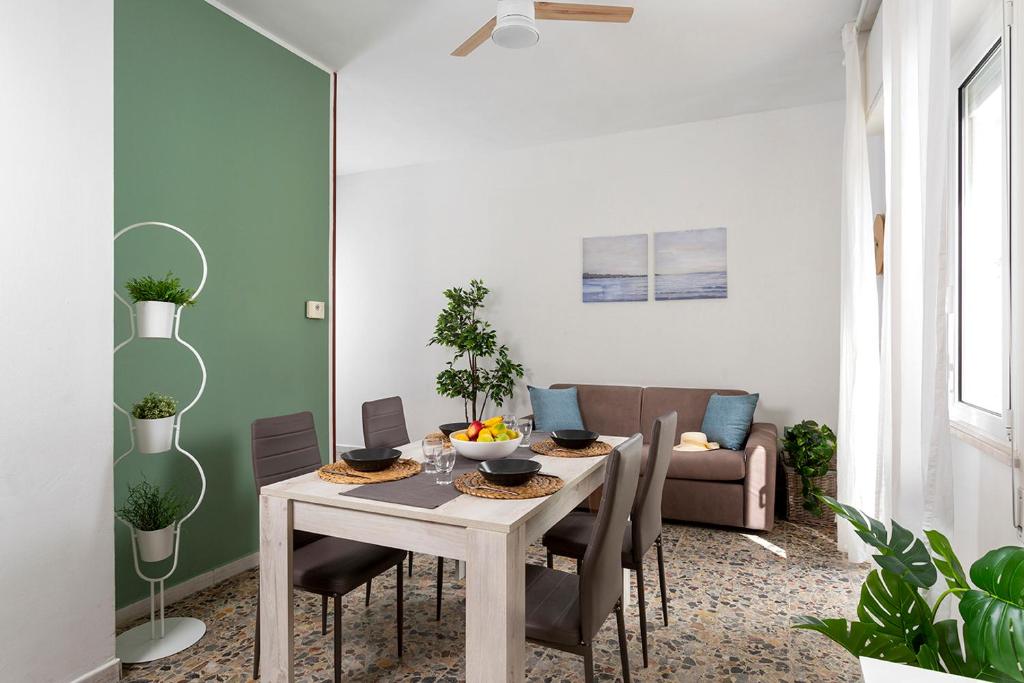 Posedenie v ubytovaní Appartamenti Villa Miramare