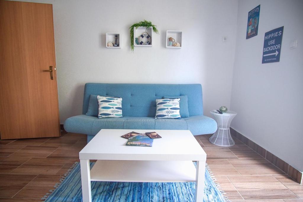 Posedenie v ubytovaní Apartments Dalmatia Blue