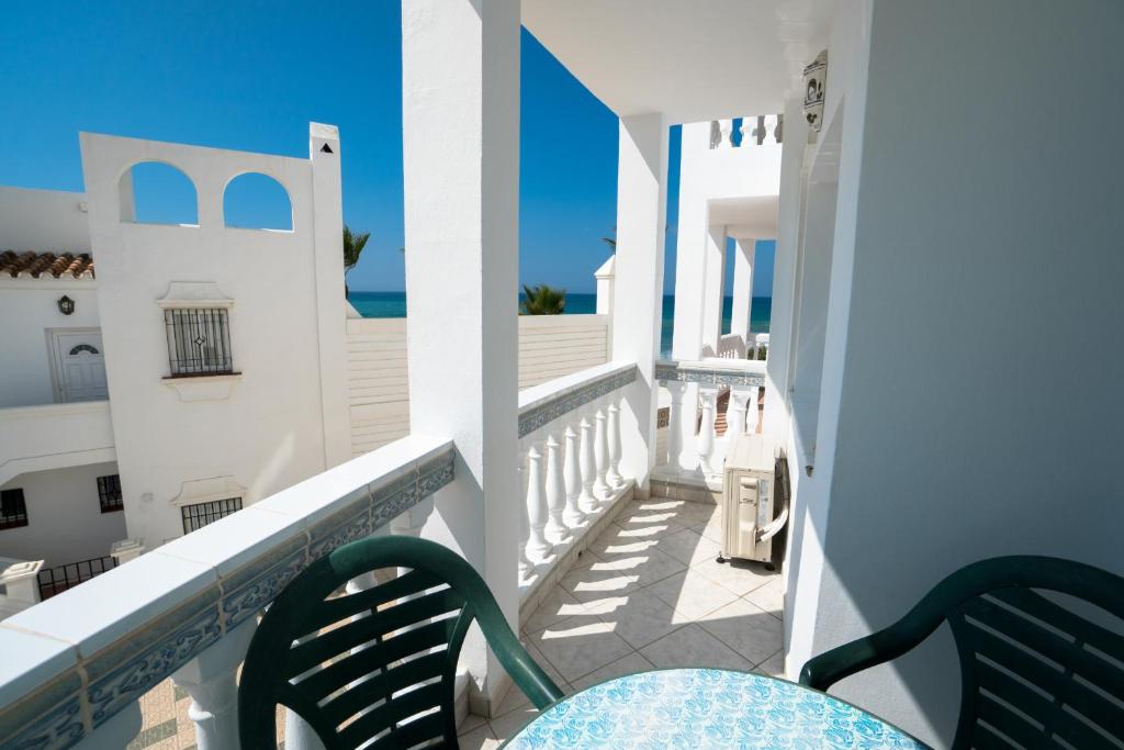 Balkon lub taras w obiekcie Edf. Stella Maris P4 1ºB