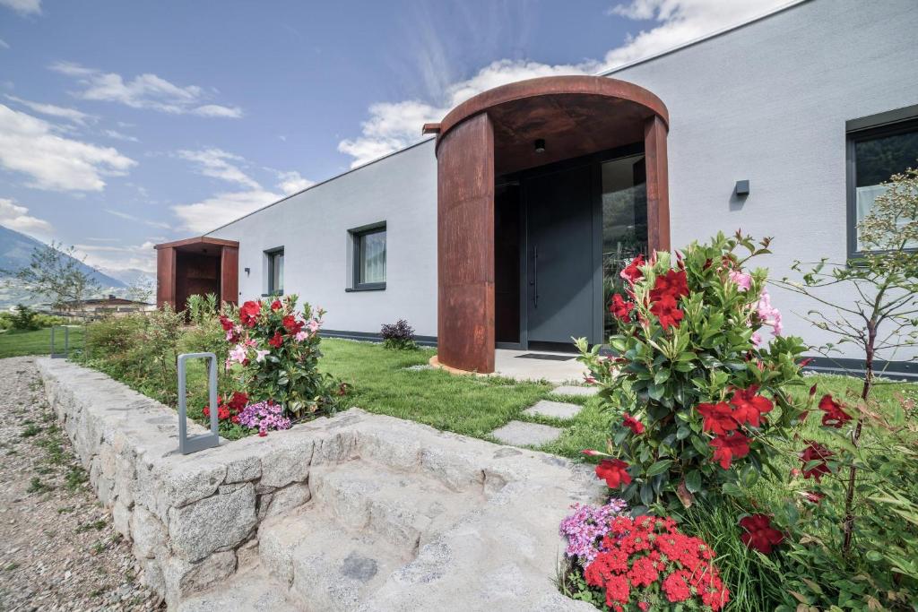 Zahrada ubytování Apartment Das Eckige