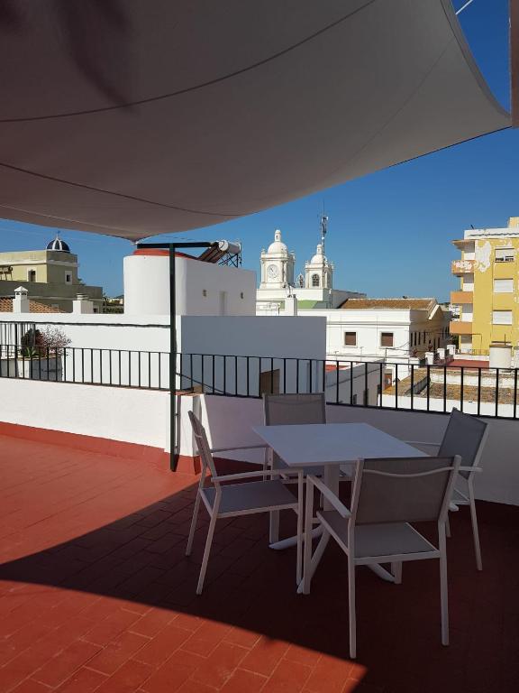 Balkón alebo terasa v ubytovaní Apartamento Antonio Machado