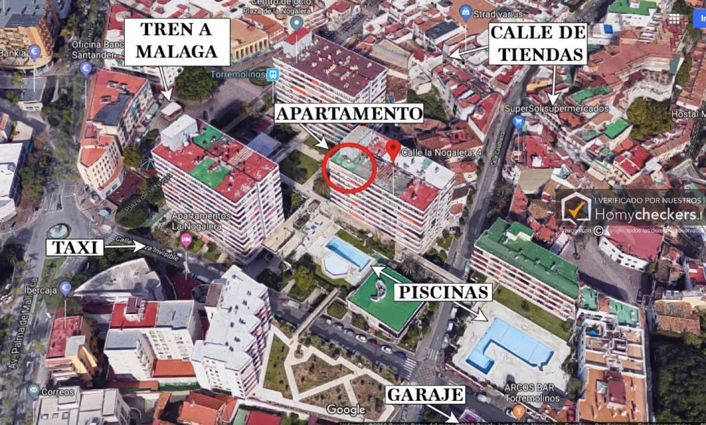 Výhľad na mesto Torremolinos alebo výhľad na mesto priamo z apartmánu