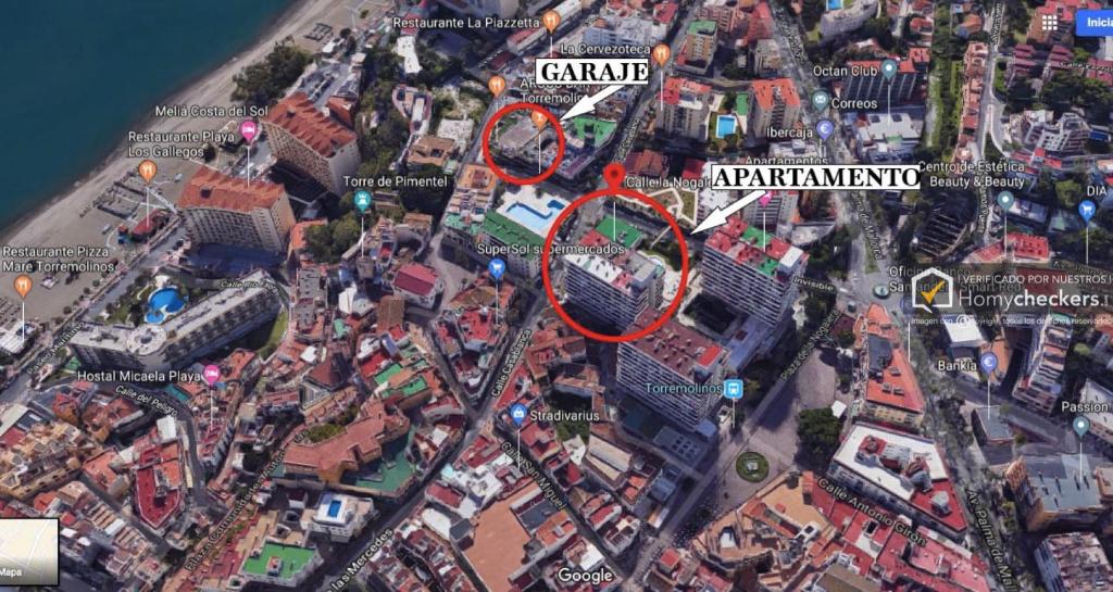 Výhľad na mesto Torremolinos alebo výhľad na mesto priamo z apartmánu