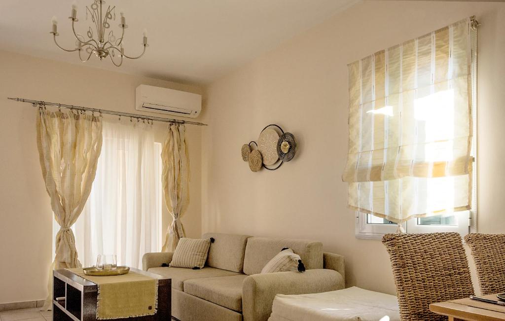 Posezení v ubytování Aegean Villas