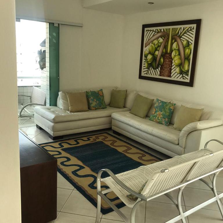  Cobertura duplex com churrasqueira e wi-fi no Guarujá