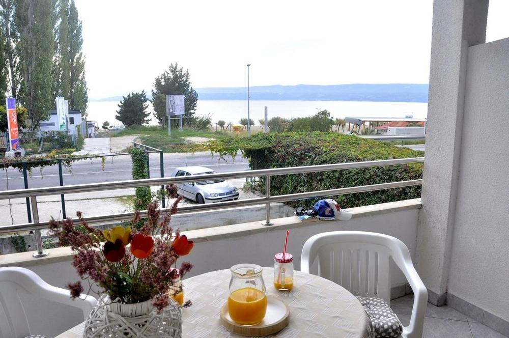 Balkón alebo terasa v ubytovaní Apartment in Duce with sea view, terrace, air conditioning, WiFi 4969-2
